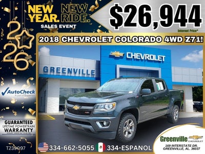 2018 Chevrolet Colorado 4WD Z71