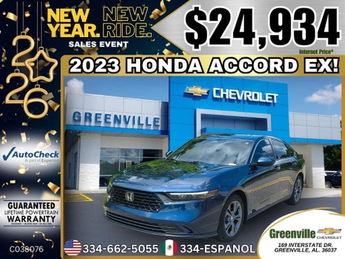 2023 Honda Accord Sedan EX