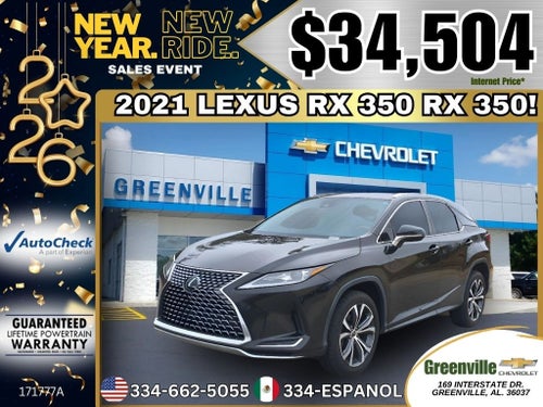 2021 Lexus RX RX 350