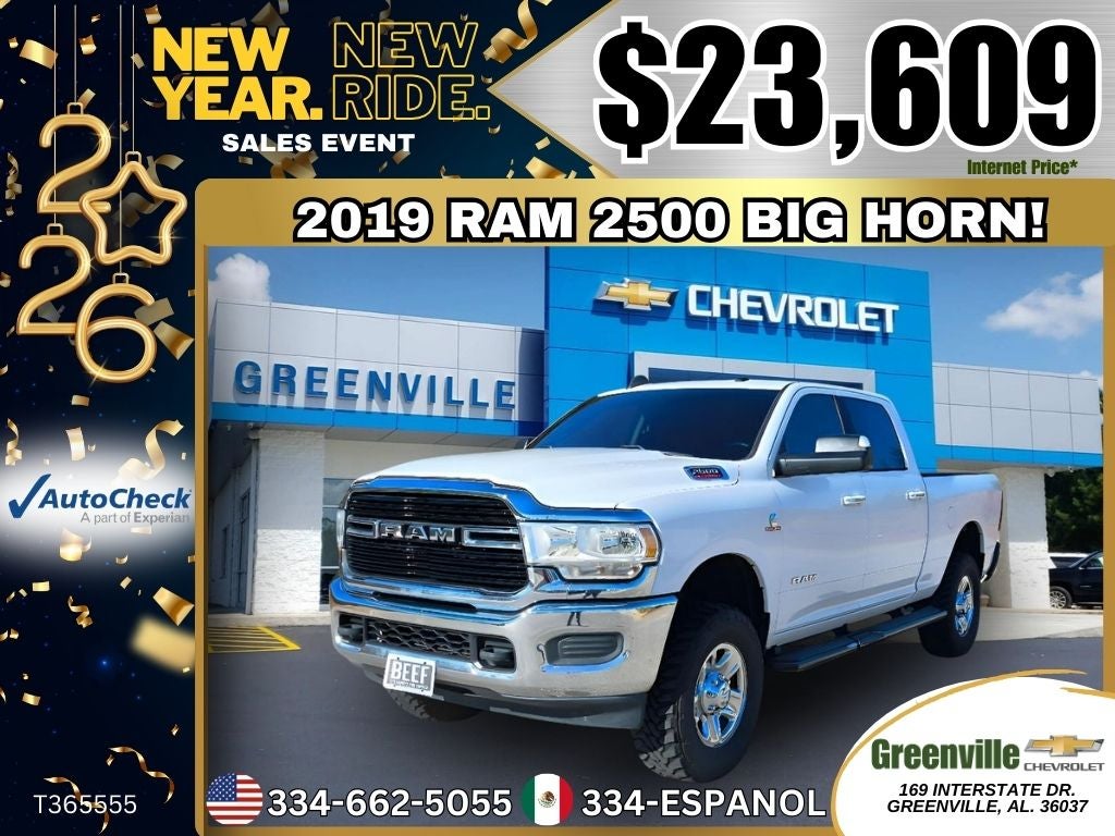 2019 RAM 2500 Big Horn
