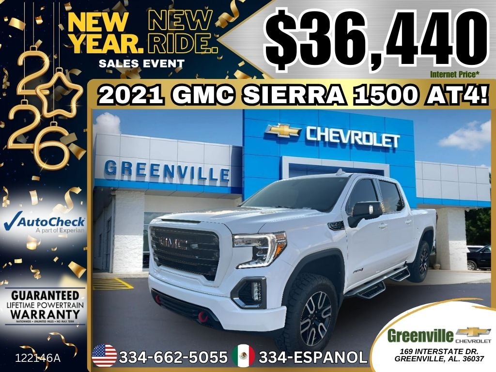 2021 GMC Sierra 1500 AT4