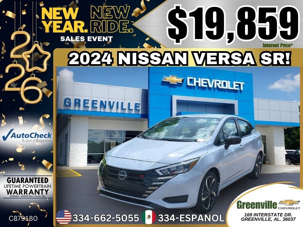 2024 Nissan Versa SR