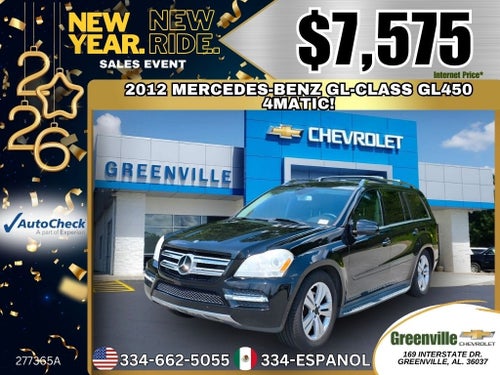2012 Mercedes-Benz GL-Class GL 450