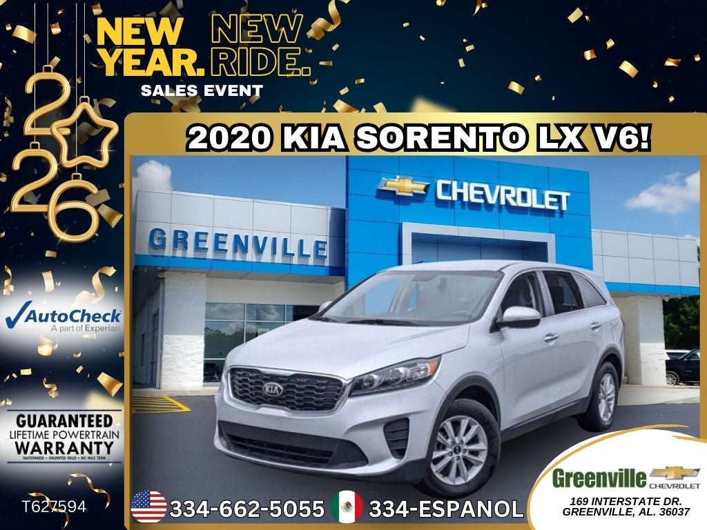 2020 Kia Sorento LX V6