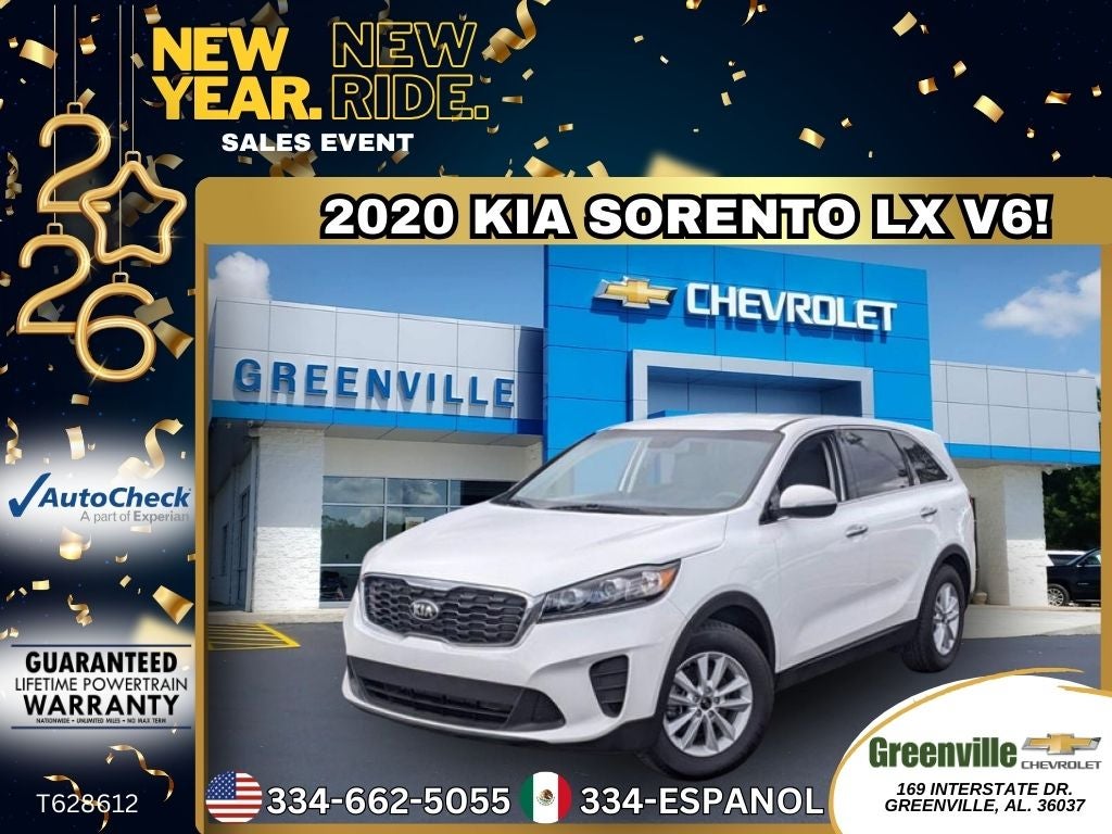 2020 Kia Sorento LX V6